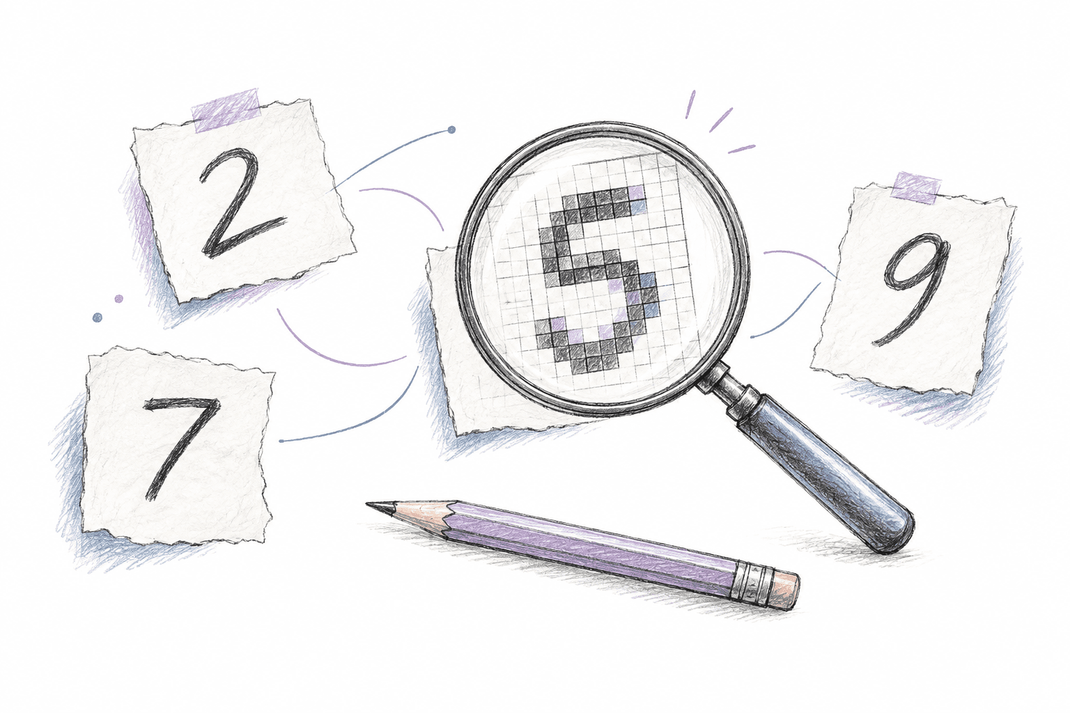 Illustration for Handwritten Digit Classification